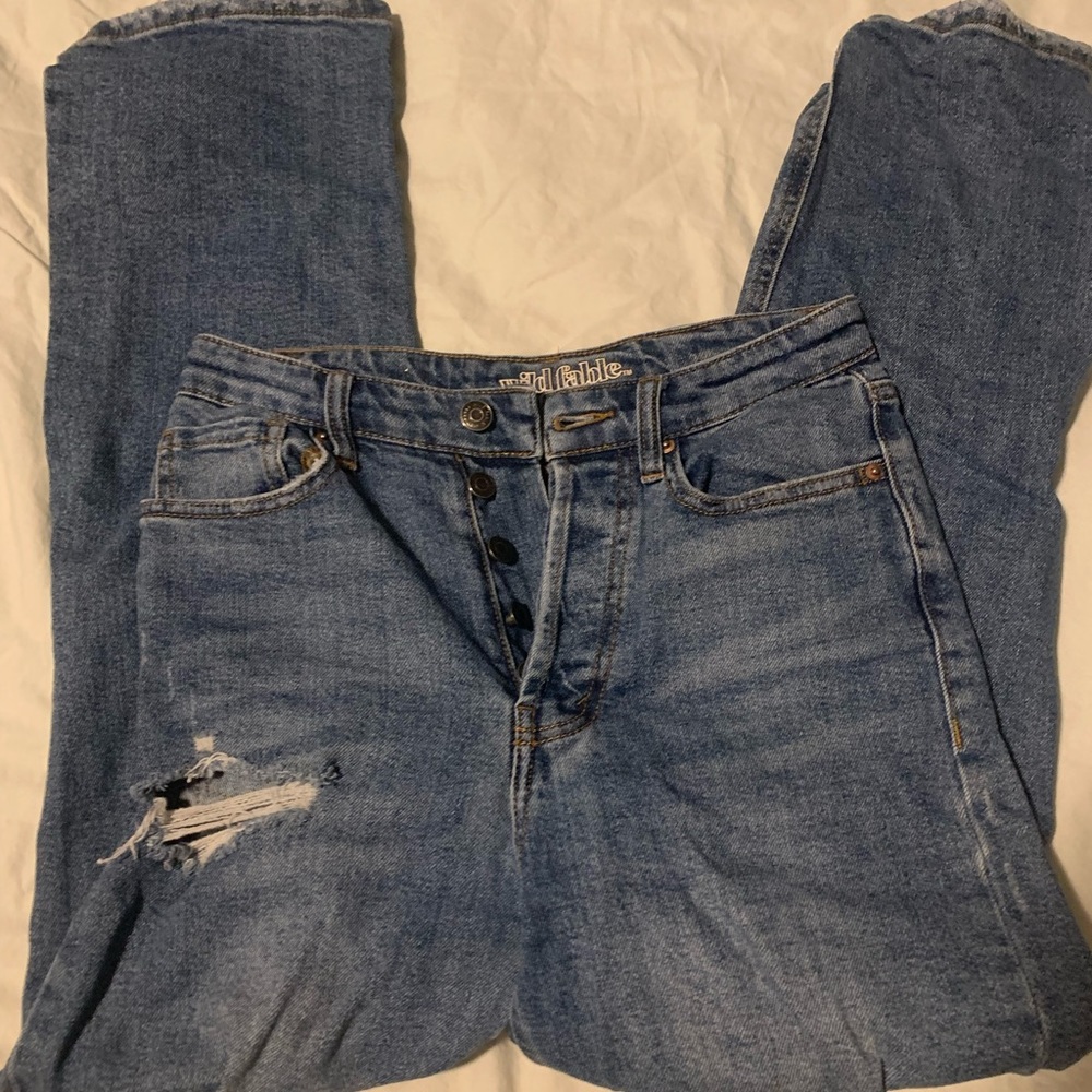wild fable ripped jeans womens size 00